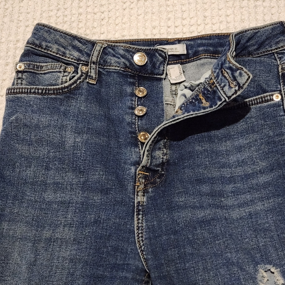 Forever 21 buttonfly skinny Jeans 26x28